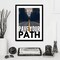 Artwork Pave your path motivational inspirational quote wall art framed for wall decor
